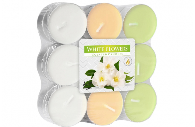 Sv.Cajova aromatická (bal.18) 11gr/4hod P15-18-179 White flowers