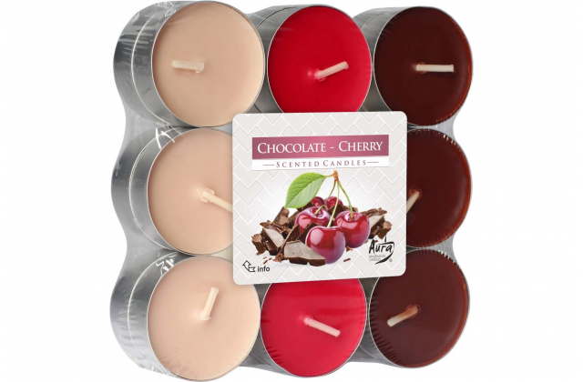 Sv.Cajova aromatická (bal.18) 11gr/4hod P15-18-104 Chocol.-cherry