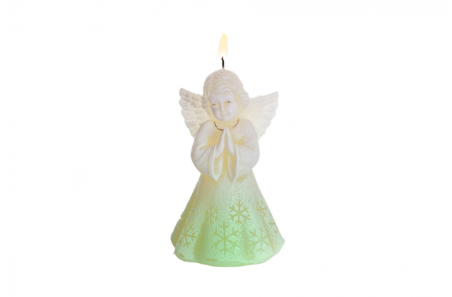 Sv.Christmas Angel 150 s diodou Sviečka anjel 290gr