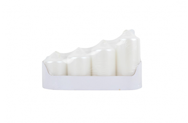 Adventná sviečka postupná 50/4 - metal perleť