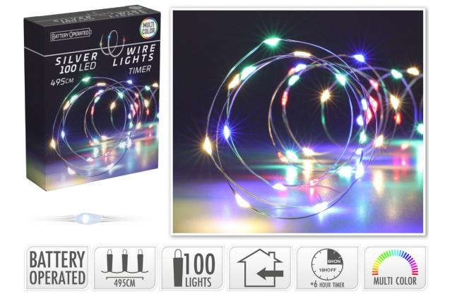 666664 FF+cas Vian.svetla 495+10cm 100LED BAT-vnut AX9732540