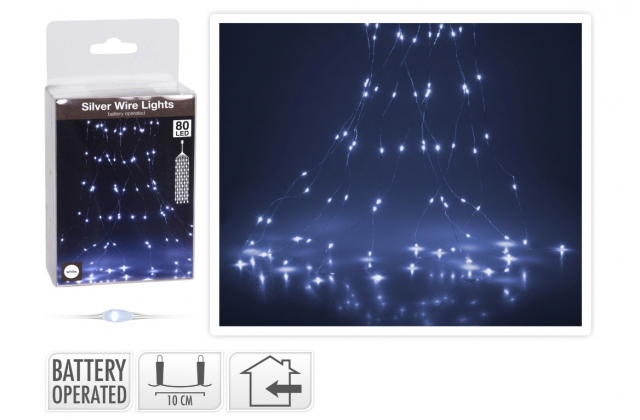 451942 SB Vian.svetla 75+30cm 80LED BAT-vnut. AX9701110