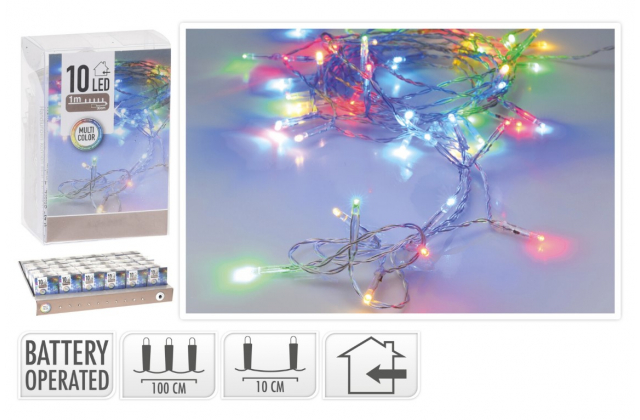 280883 FF Vian.svetla 1m+30cm 10LED BAT-vnut. AXS000700,AX9800200