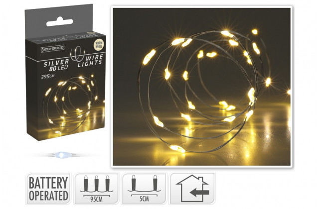 667173 TB Vian.svetla 395+10cm 80LED BAT-vnut AX9731030