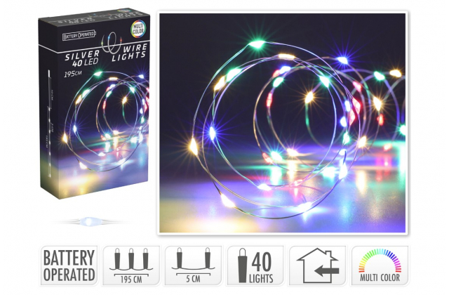 665902 FF Vian.svetla 195+10cm 40LED BAT-vnut AX9732420