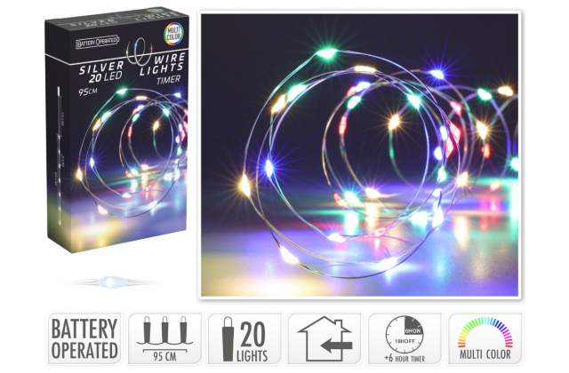 666558 FF+cas Vian.svetla 95+10cm 20LED BAT-vnut AX9732500