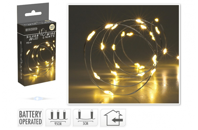 667111 TB Vian.svetla 95+10cm 20LED BAT-vnut AX9731010
