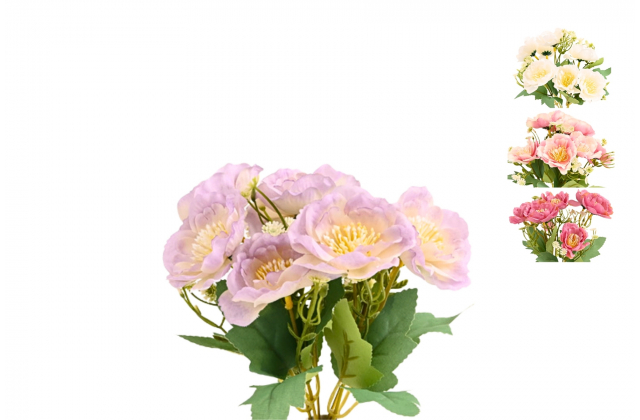 Kytička jarných kvetov x5