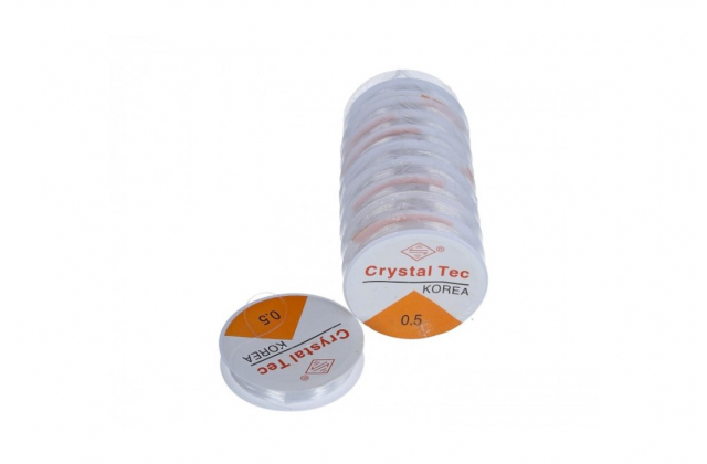 9Z6047 Silon elastic.rolka 0,6mm/16m