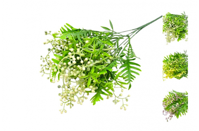 Umelá rastlina / kvitnúca zeleň x5