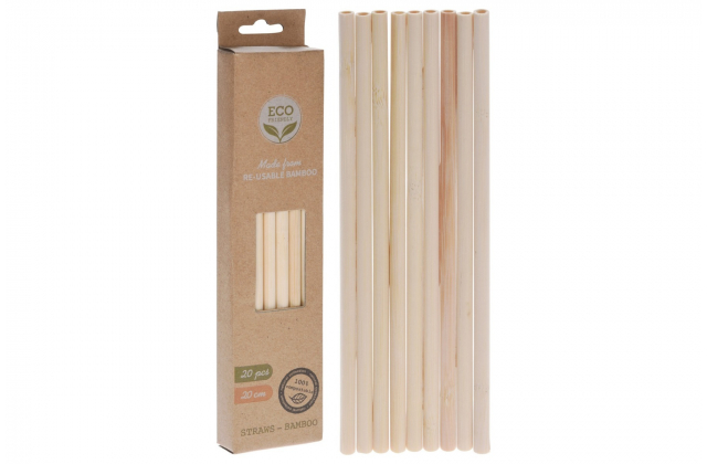 771521 (1bal.) Slamka bambus. S/20 409000010