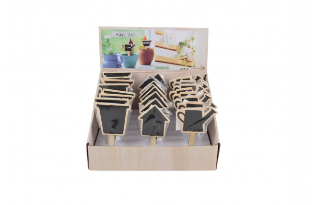 Tabuľka drevená s kriedou 514196