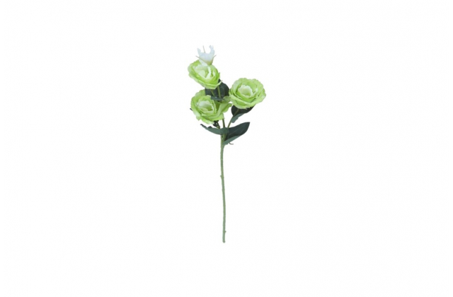 Umelý lisianthus s pukom konár x 3