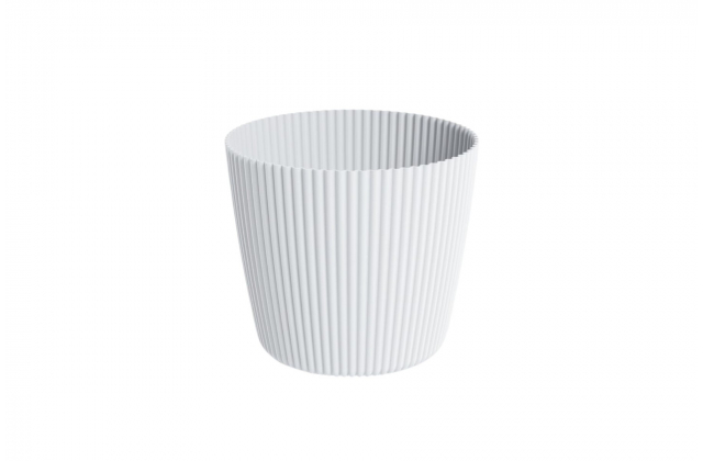 Kvetináč Milly Round DMI130 129x114 biely 