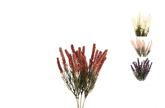 Umelá kytica vres x 5 