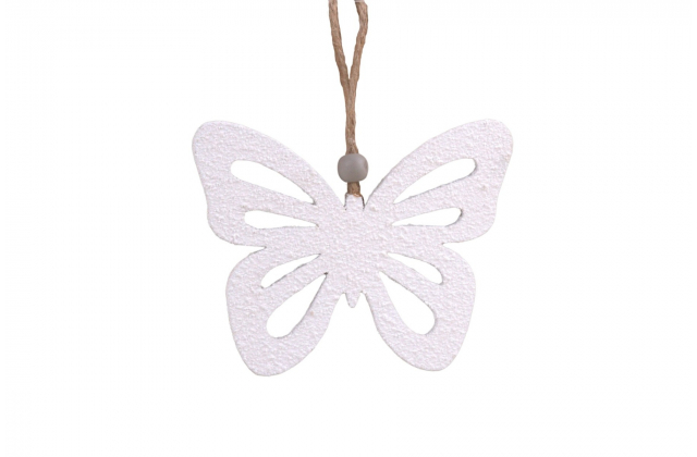 Drevený závesný motýľ 
