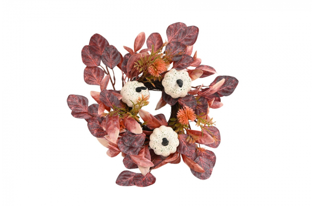 Jesenný umelý veniec 35 cm BV07116 
