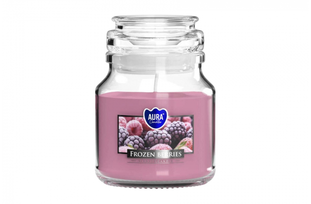 Sviečka v skle s vrchnákom Frozen Berries SND71-314 
