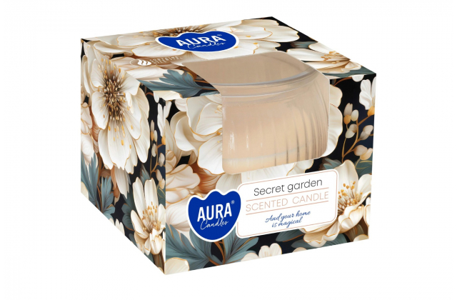 Vonná sviečka v skle Secret garden SN69-365 