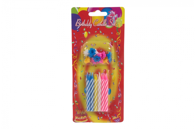 Klasické tortové sviečky ( 1bal. ) A7693