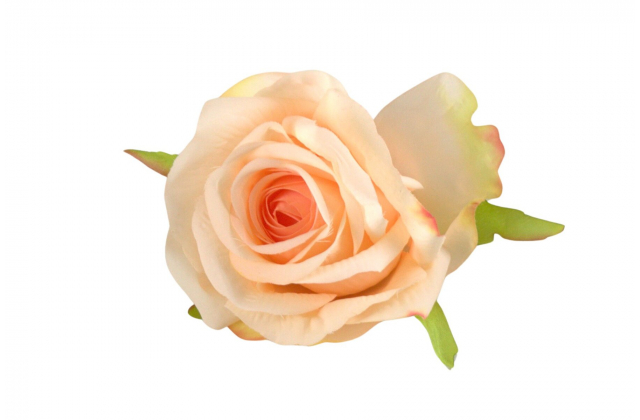 Umelé hlavy kvetov - vencovka ruža peach A7359-6