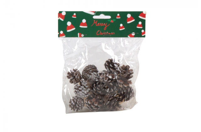 Dekoračné šišky (1bal.) CV34279-3