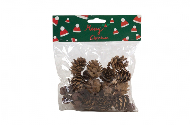 Dekoračné šišky (1bal.) CV34276