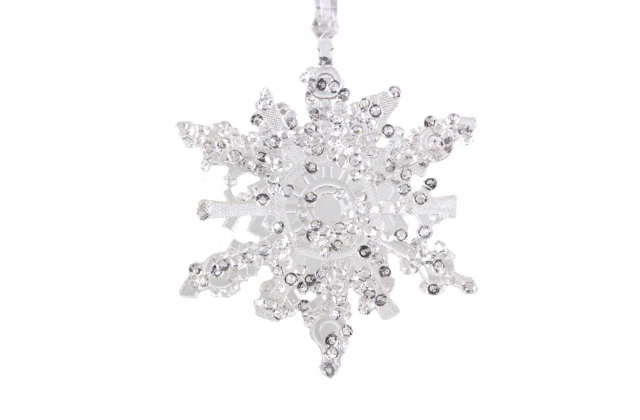 Vianočná dekorácia vločka EG057 