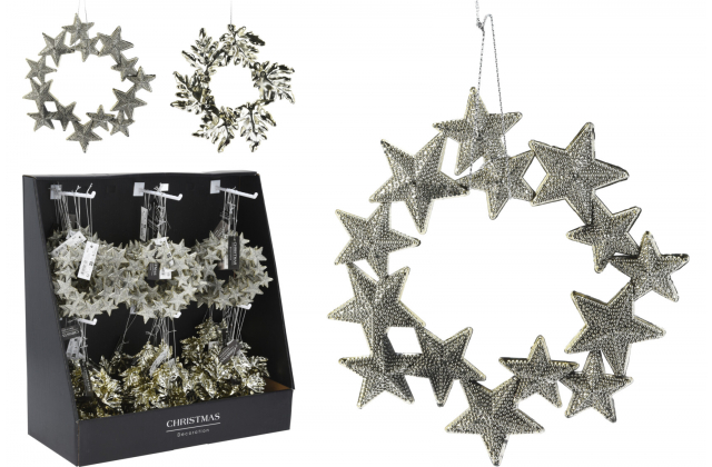 169653 Vianočný venček hviezdičky CAA810400