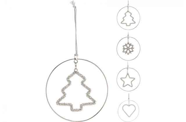 127608 Vianočná dekorácia na zavesenie 13cm A72101110