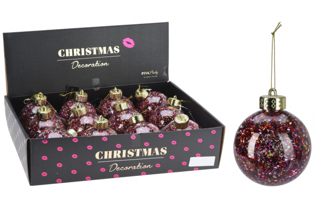 186742 Vianočná guľa 8cm CAA813710