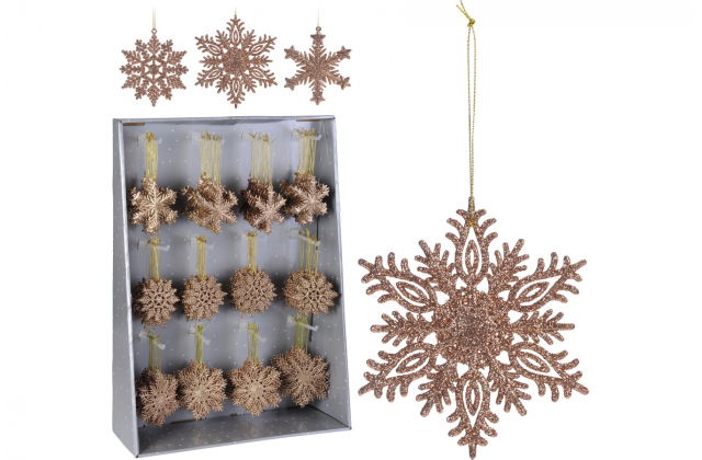 522031 Vianočná vločka 10cm CAA650130