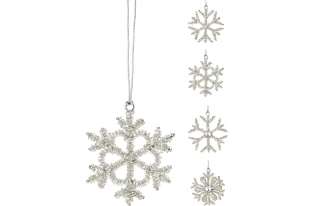 612272 Vianočná vločka 8cm A72100100