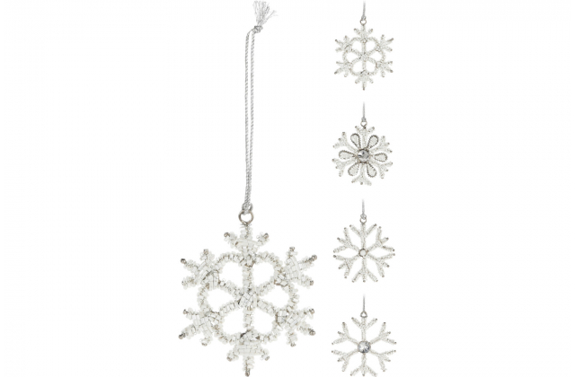 612432 Vianočná vločka 8cm A72100200