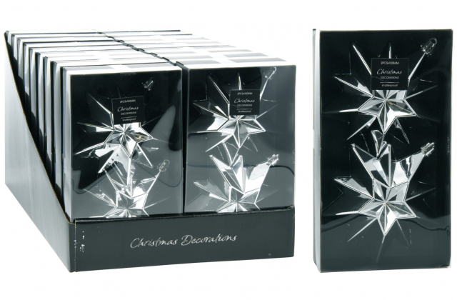 742580 (1bal.) Vian.hviezda 10cm S/2 strieb. CAN219210