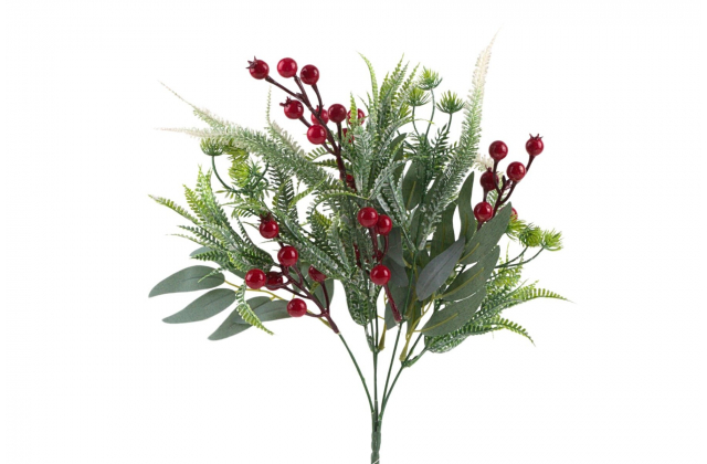 Vianočný trs s bobuľami WW321A