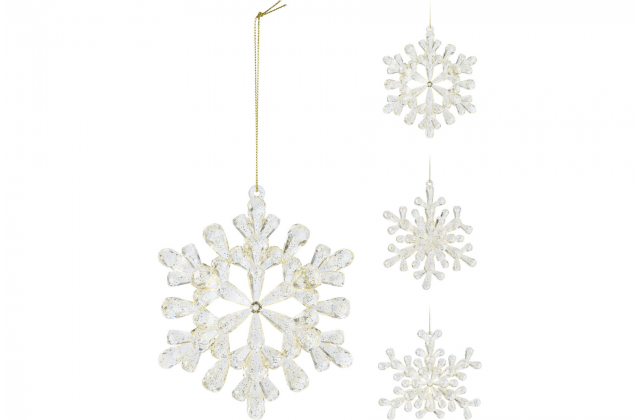 130233 Vianočná vločka 12cm AKP100000