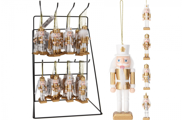 208413 Vianočný závesný luskáčik 10cm AAE203140