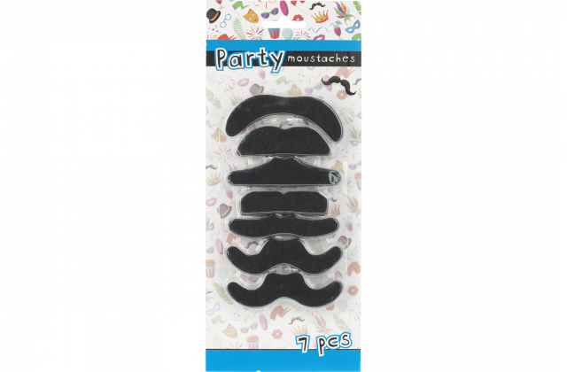 944403 Party dekorácia samolepiace fúzy (1bal.) 495460010