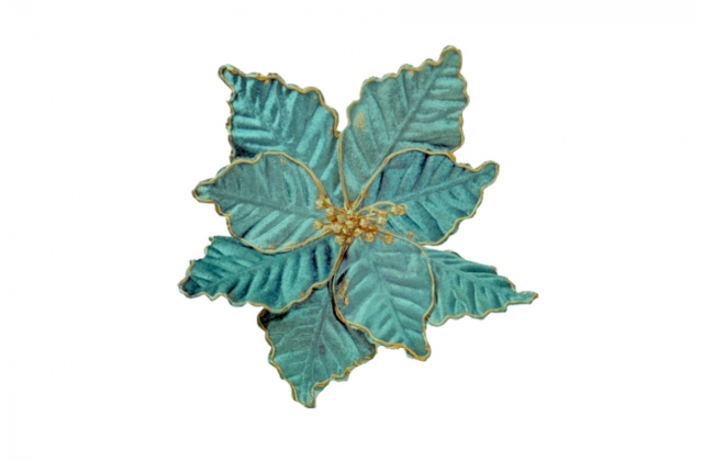 Vianočná ruža zapich zelená CV34186-4 