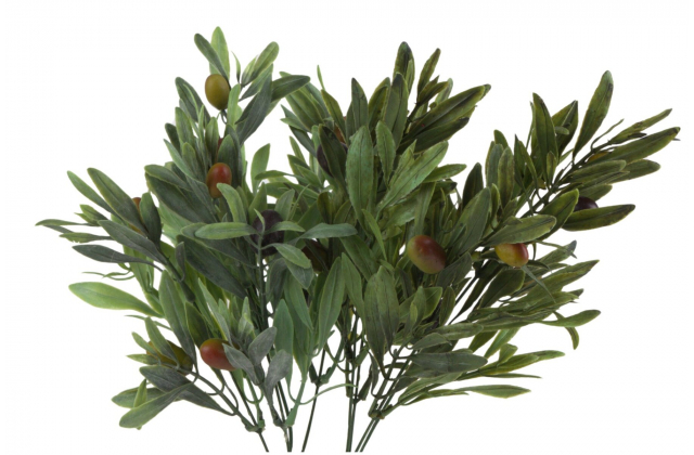 Umelá kytica / trs oliva x 4 CV32472 