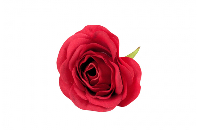 Umelé hlavy kvetov - vencovka ruža mini červená A7373-5 