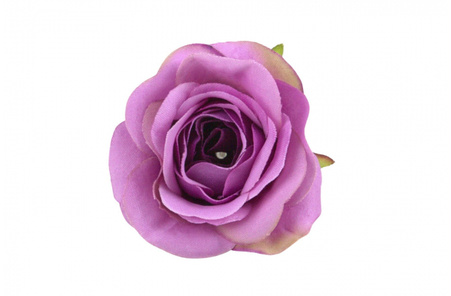  Umelé hlavy kvetov - vencovka ruža mini fialová A7373-1 