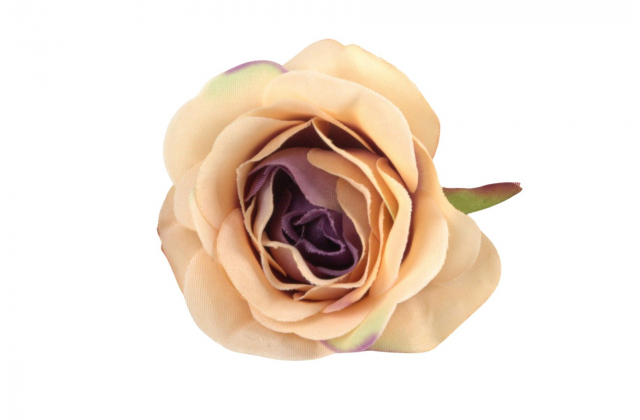 Umelé hlavy kvetov - vencovka ruža mini oranžovo fialová A7373-9 