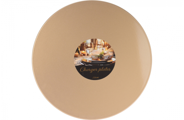 224406 Tanier / podnos 29cm zlatý AKX101440