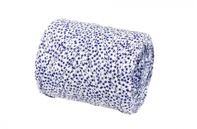 119012/012800 Rafia 200m bielo-granat.hviezd.