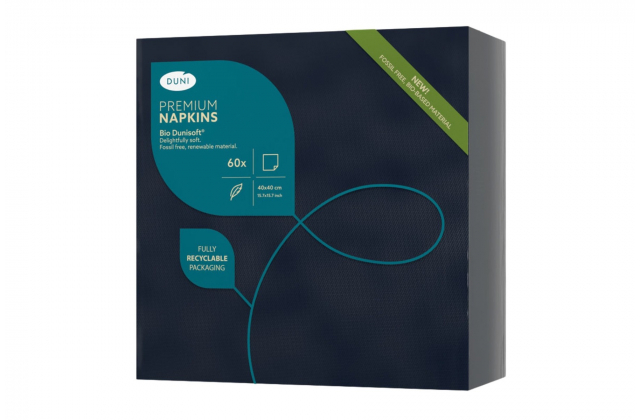 Servítky BIO DSF 200899 Black 40x40cm