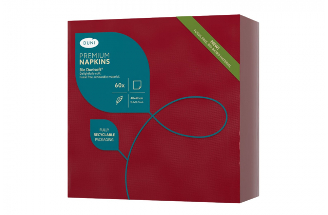 Servítky BIO DSF 200895 Bordeaux 40x40cm