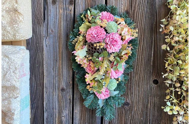 22 Smútočný veniec " Tinky Winky "