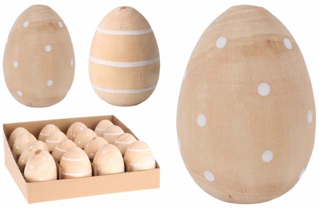 410168 Veľkonočné drevené vajíčko GR8000750